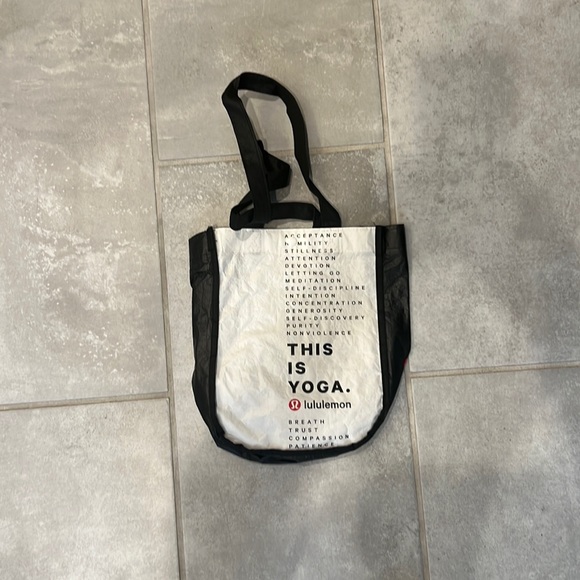 lululemon athletica Bags Lululemon Reusable Small Tote Bag Poshmark